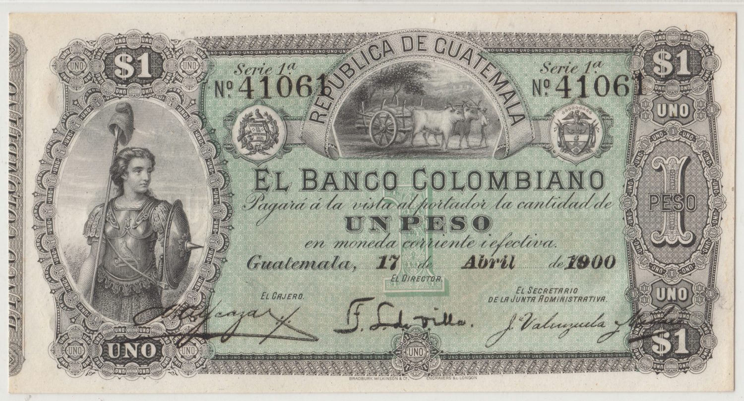 Guatemala S121b 1 peso